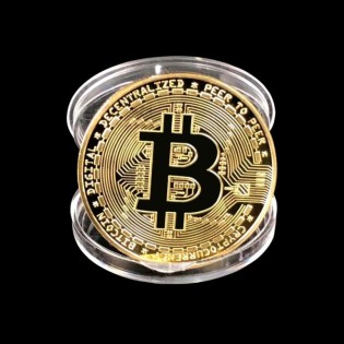 Suvenír Bitcoin minca...